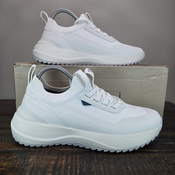 Vessi Shoes - Vessi Stormburst Lowtop Womens Size 8 Waterproof Shoes Sneakers Hiking White